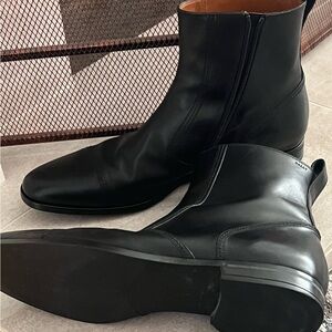 Bally Black Leather Men's Boots